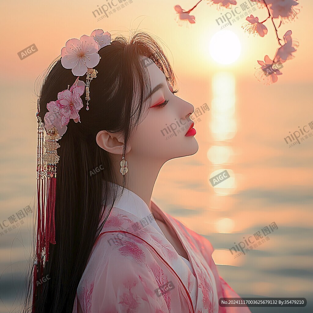 汉服女孩头像