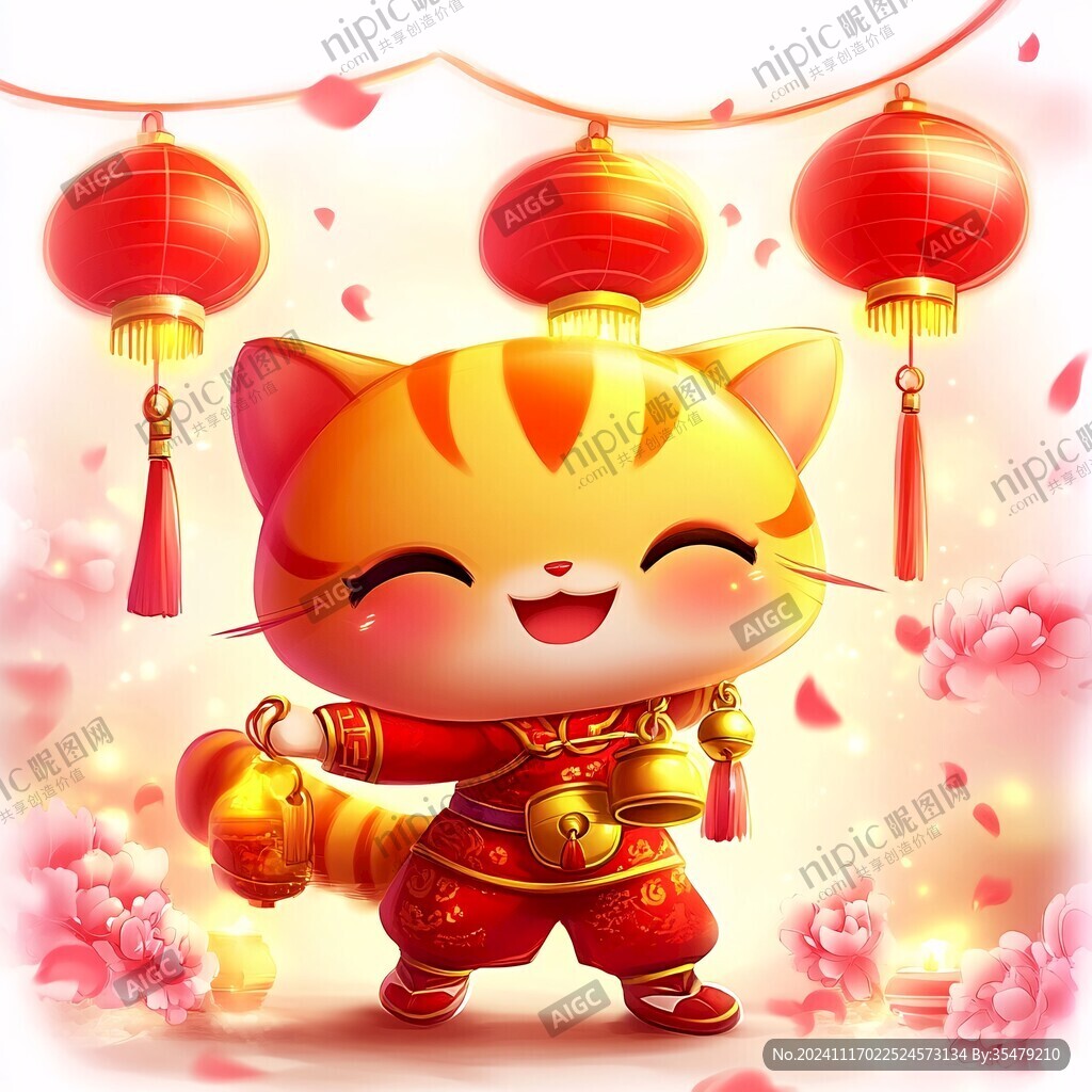 q版招财猫