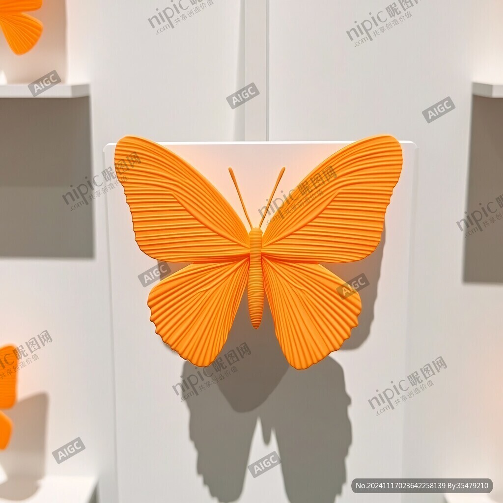 蝴蝶展示橱窗