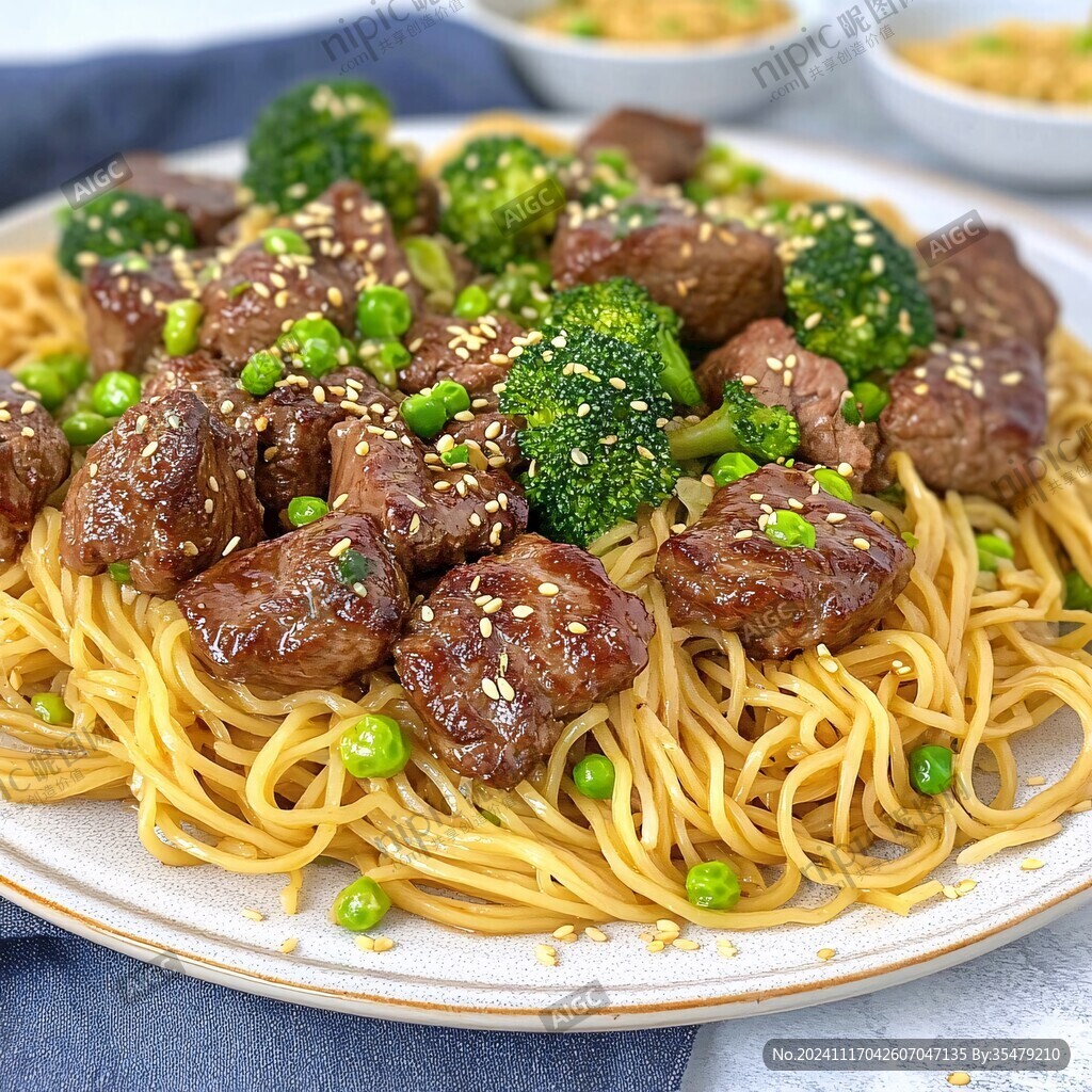黑胡椒牛肉丸意面