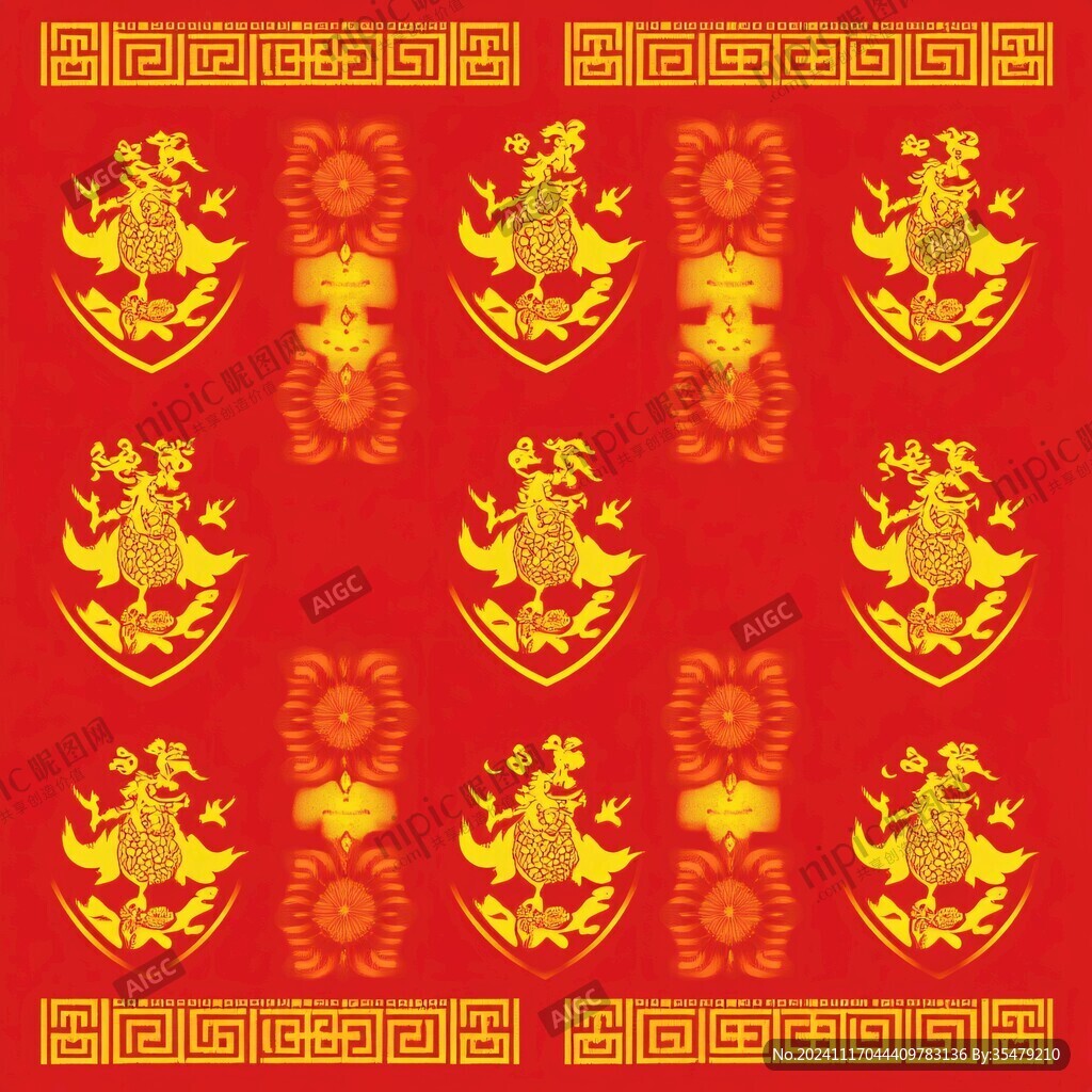 圣旨绸缎丝绸皇家图案