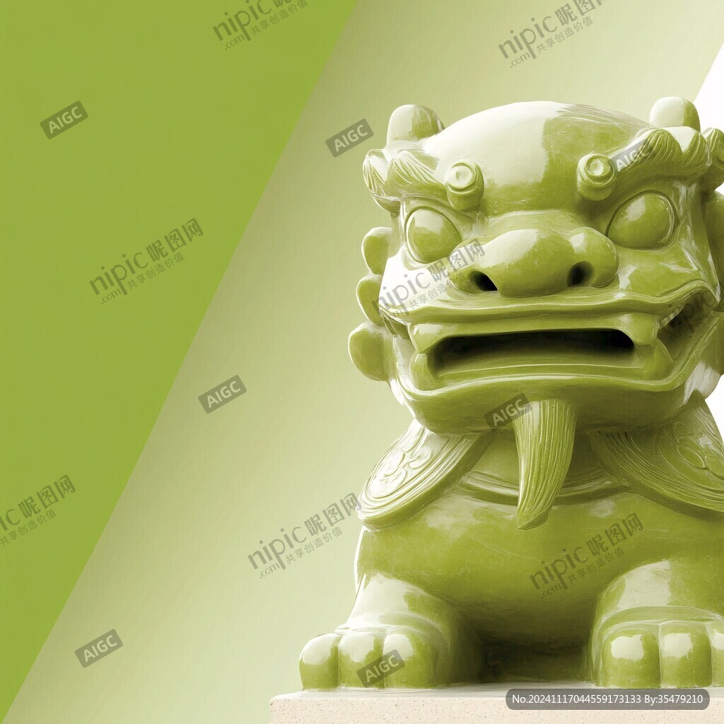 绿色国潮主图