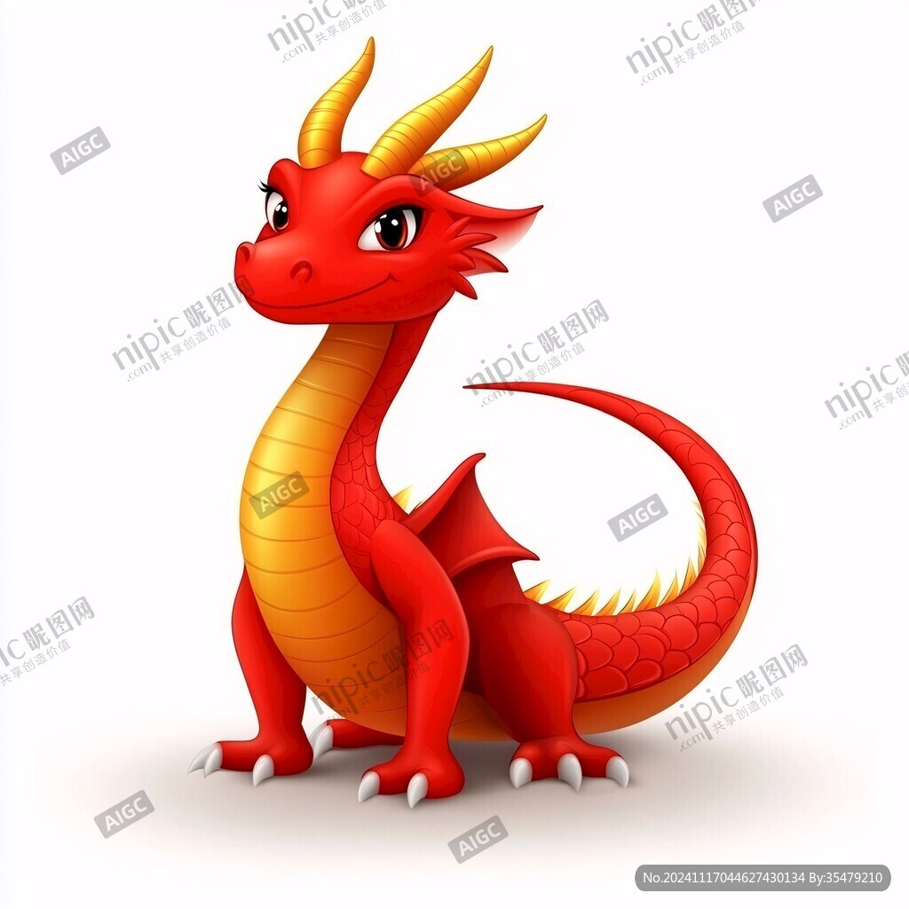q版龙卡通龙造型
