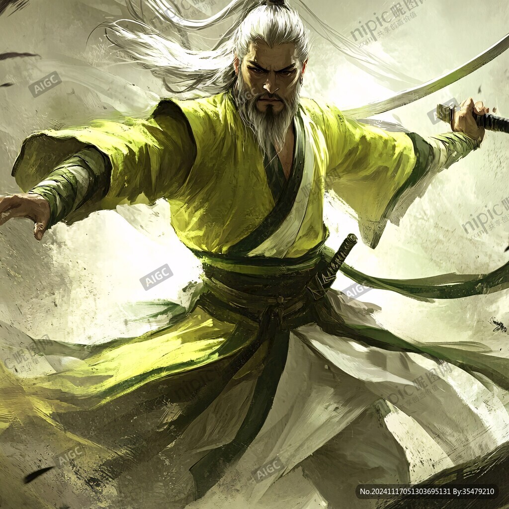 太极宗师插画