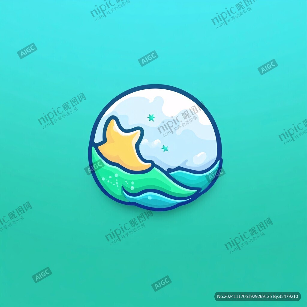 星星与河流logo