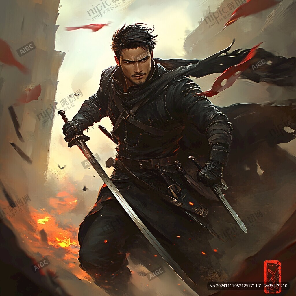 武艺插画