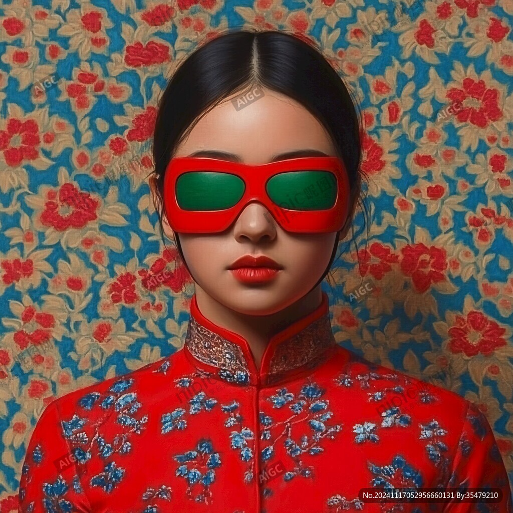 国潮民国美女