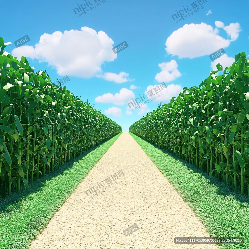 玉米地小路