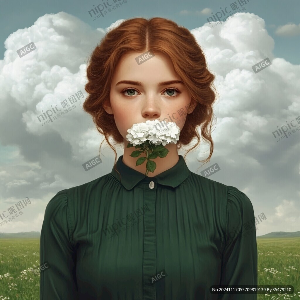 写实人物插画