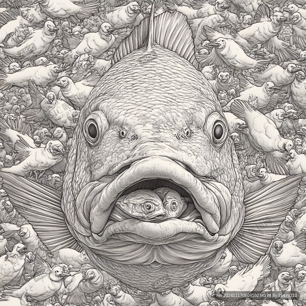 插画大鱼