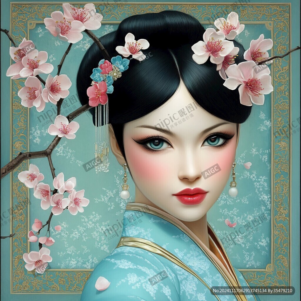 中国传统古典美人