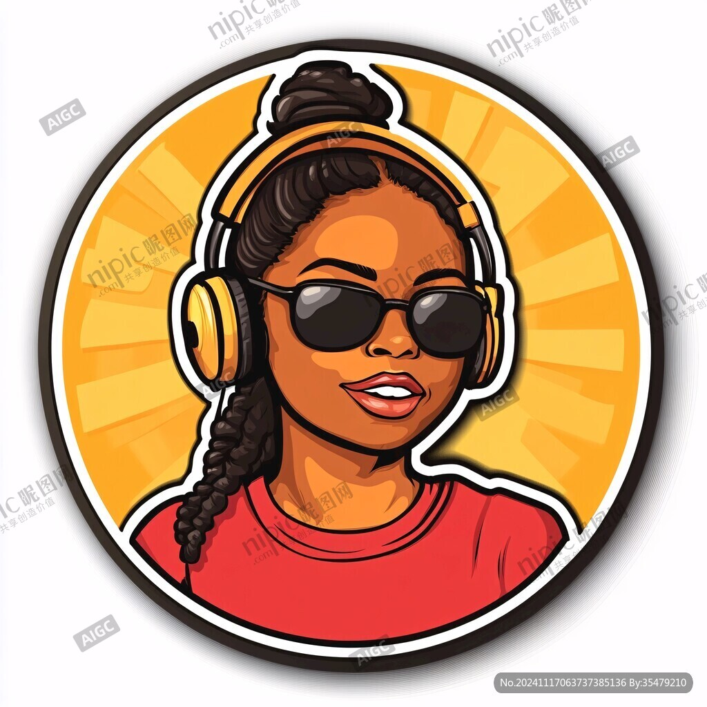 女djlogo
