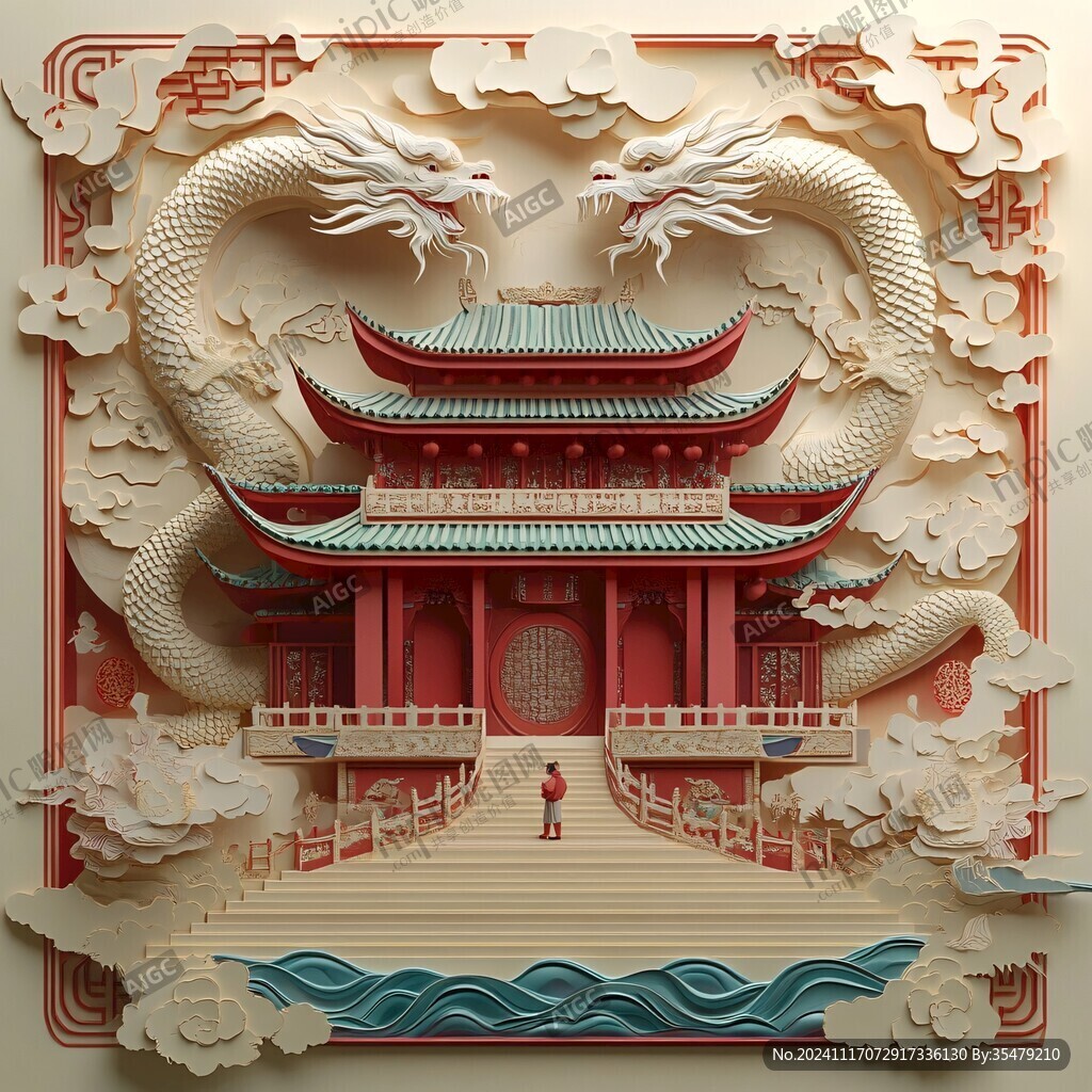 新中式纸雕
