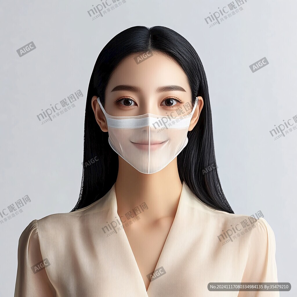 口罩模特