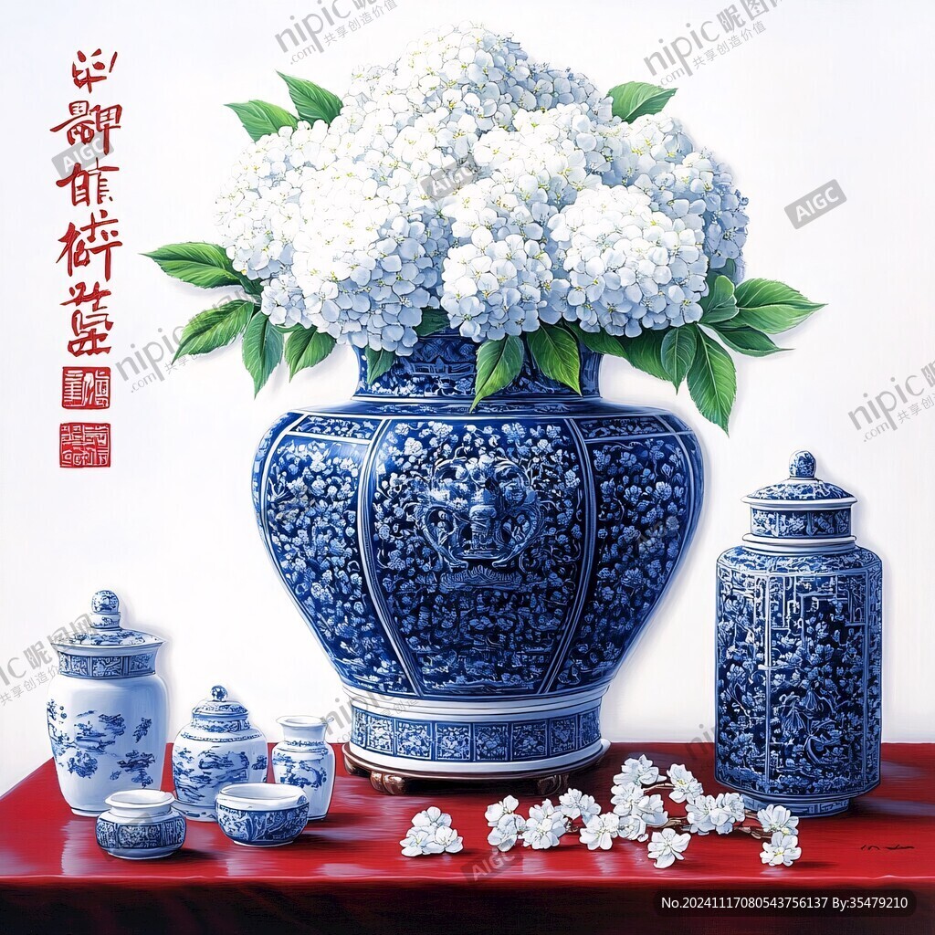 青花瓷工艺品