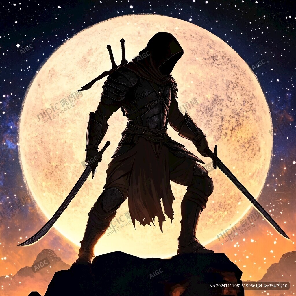 武士插画