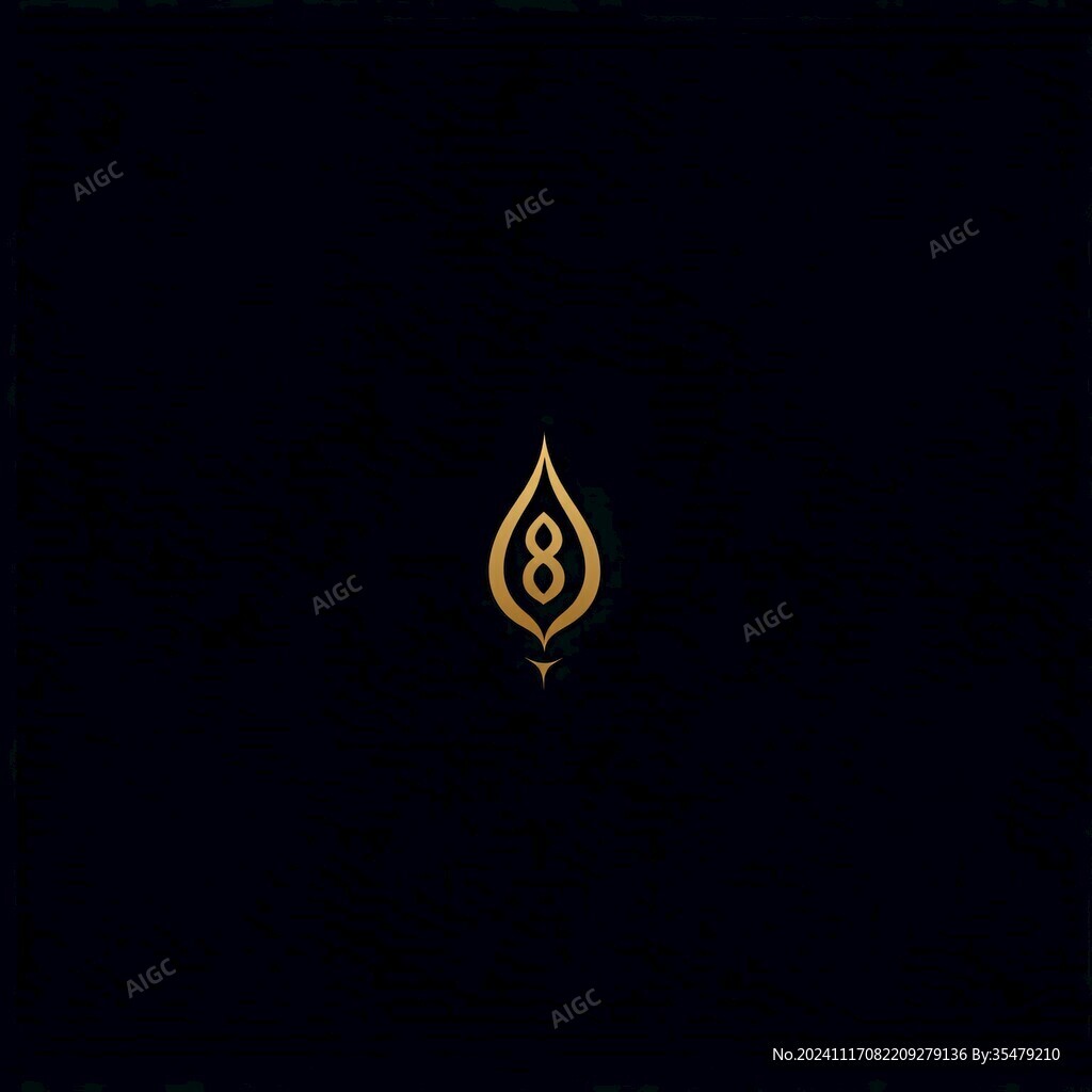 水滴铜钱logo