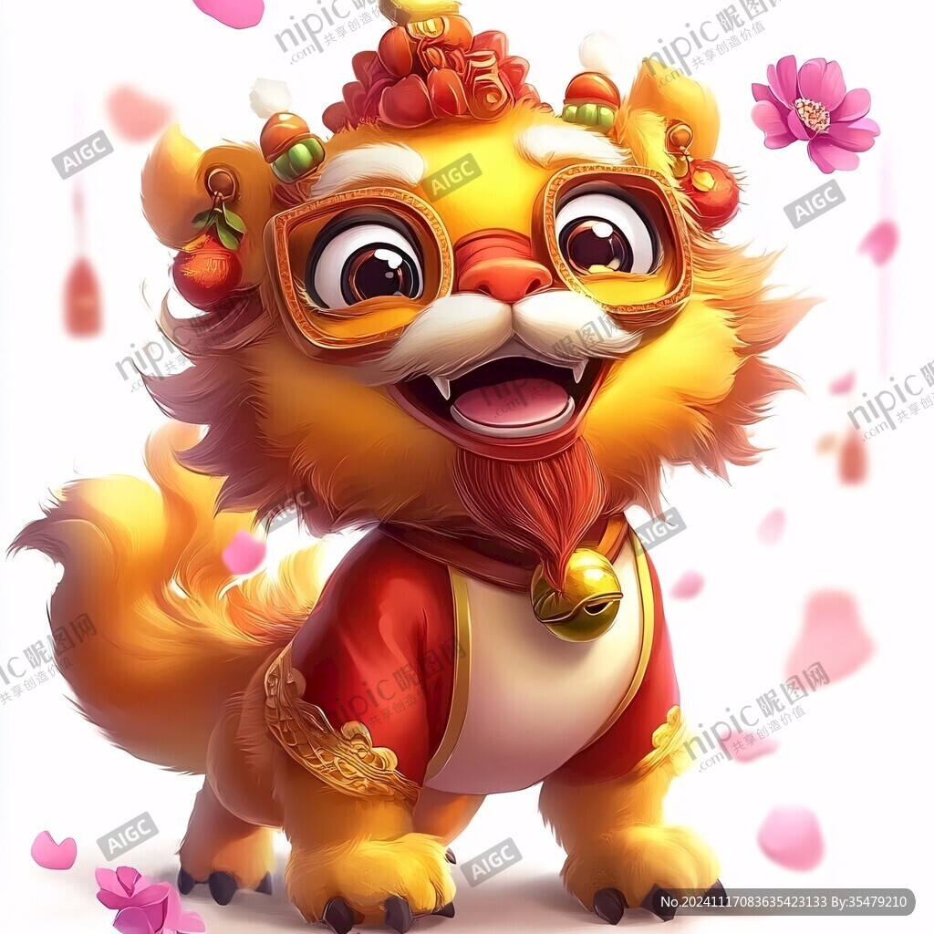 q版舞狮