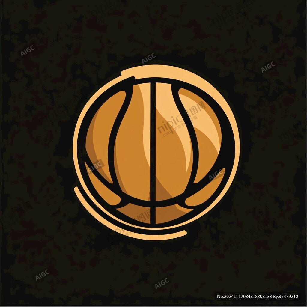 篮球图标logo