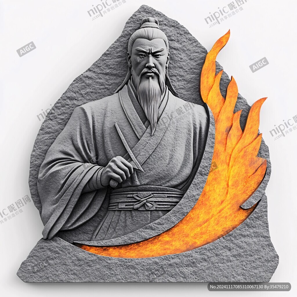大禹浮雕效果图