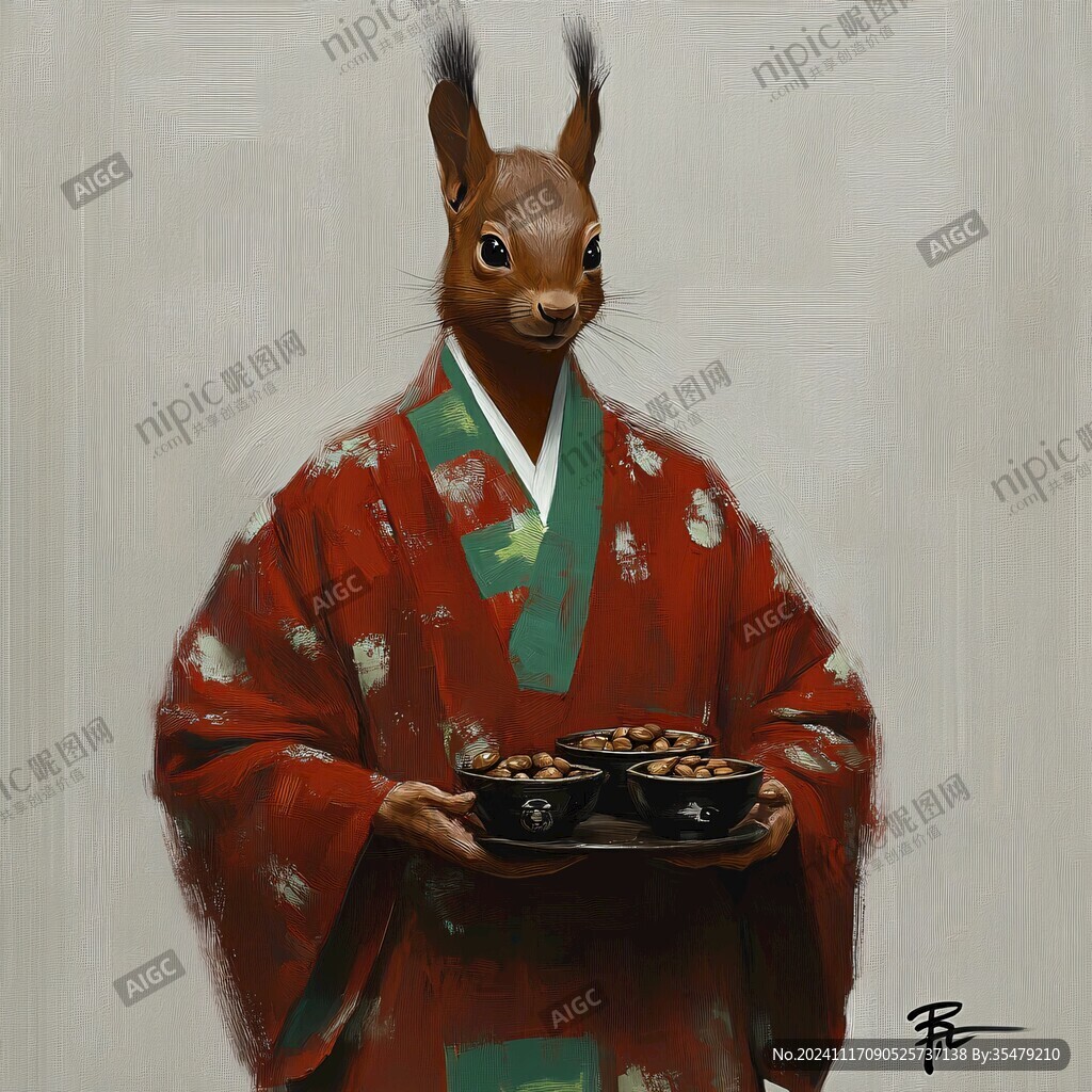 葵鼠插画