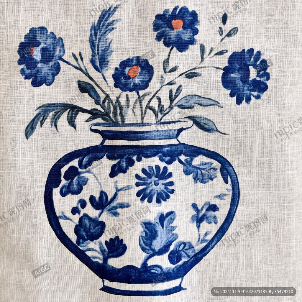 花瓶画