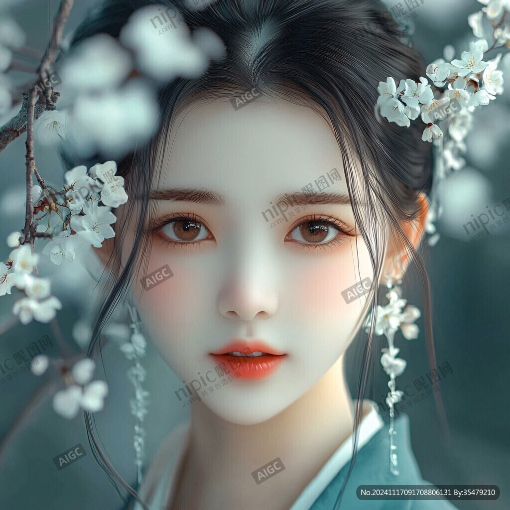板绘人像