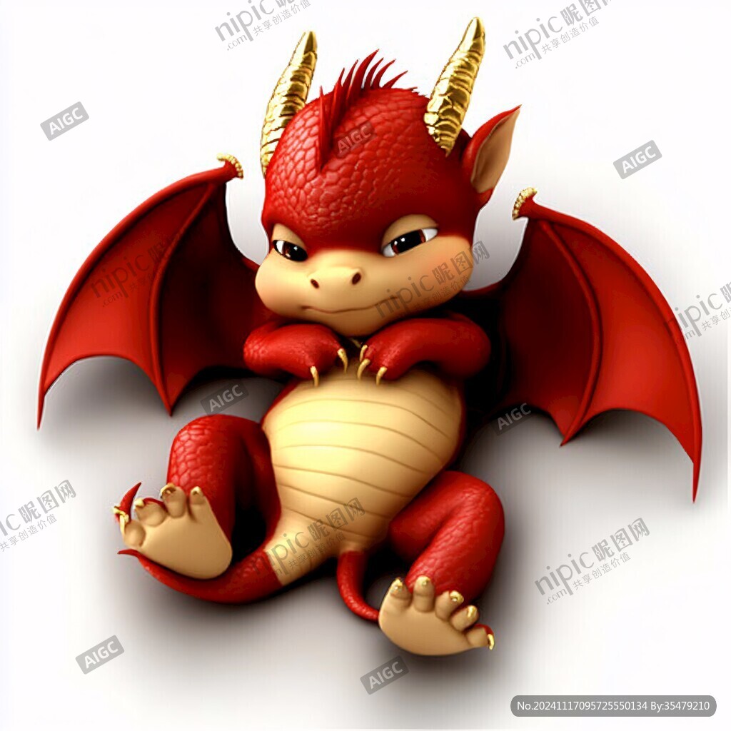 q版龙卡通龙造型