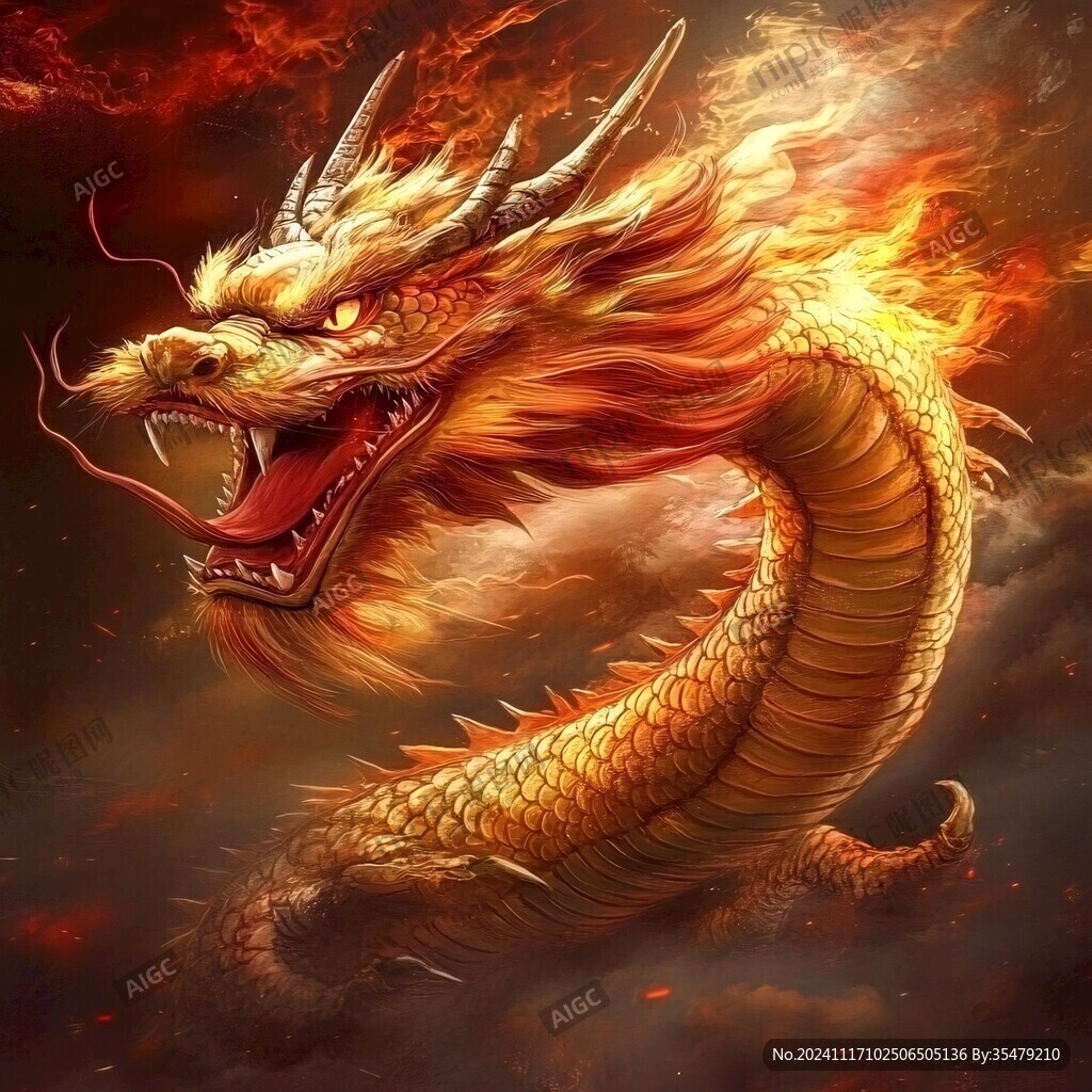 微信移动端卡通龙素材