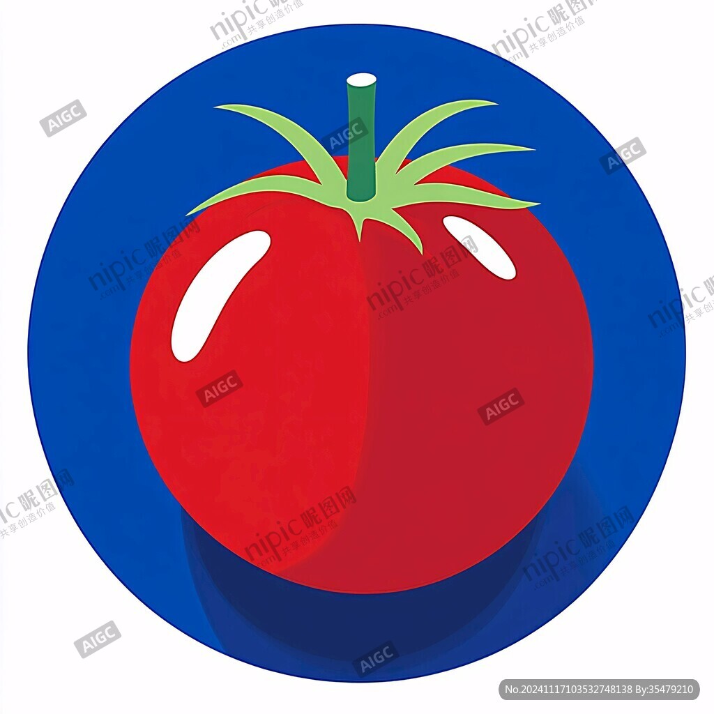 番茄logo设计