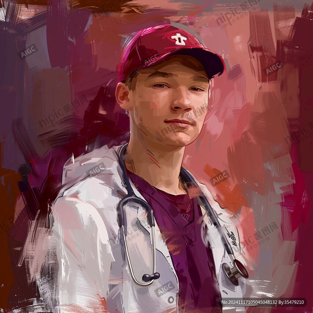 写实人物插画