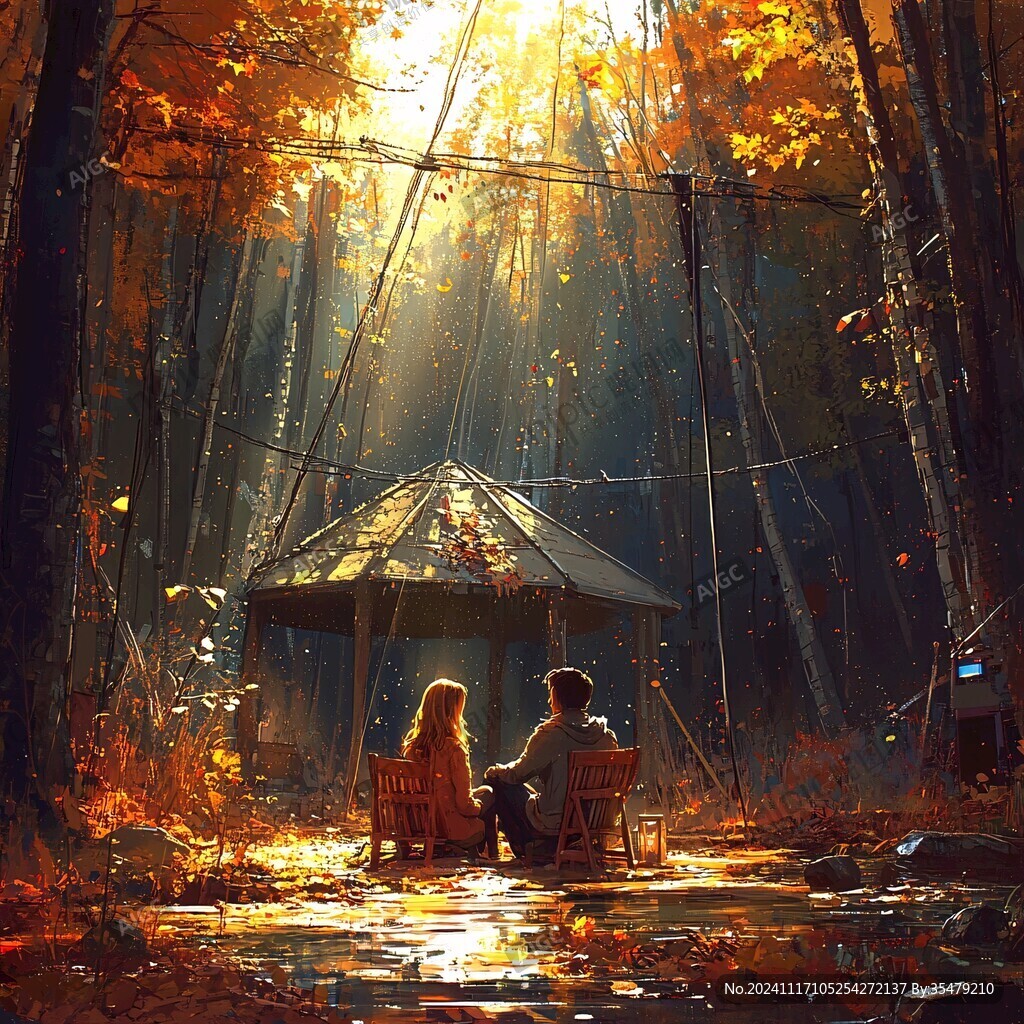 森系舒适场景