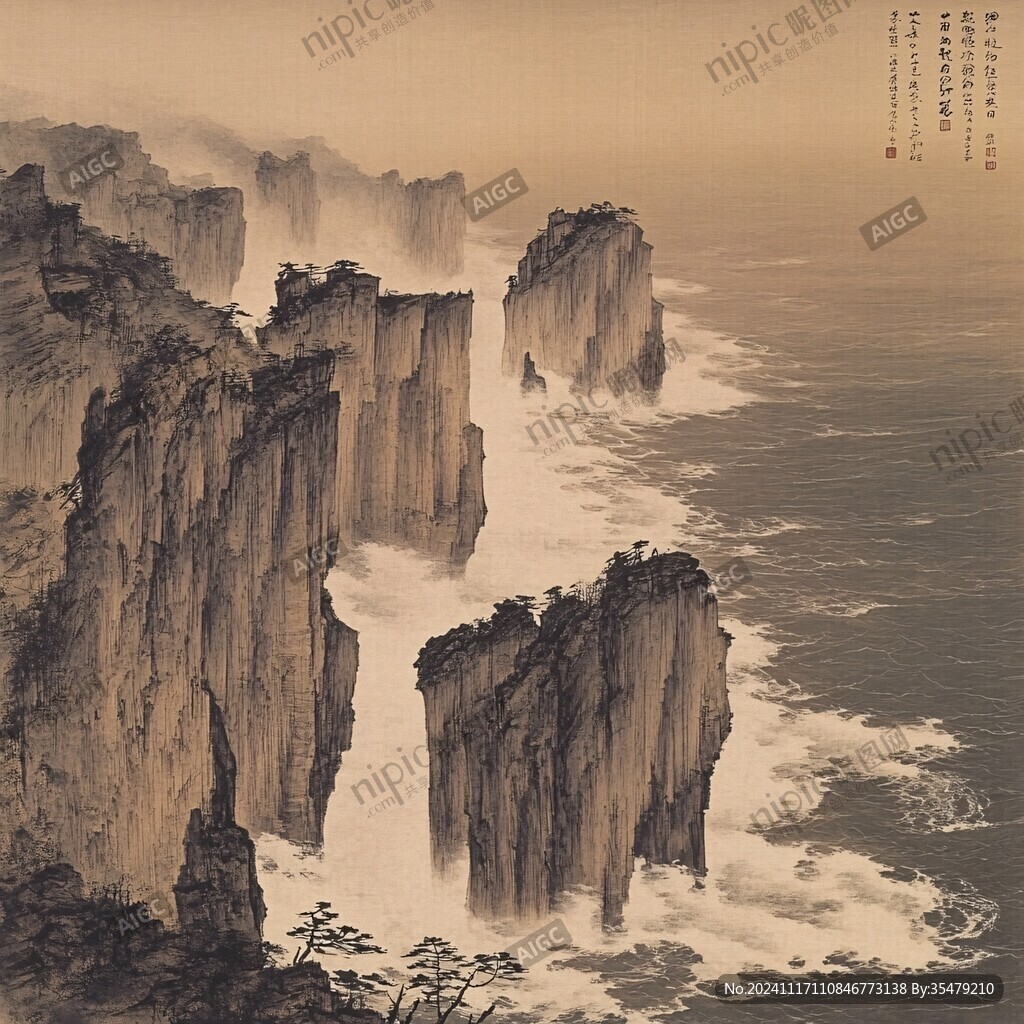 吉祥海水江崖图