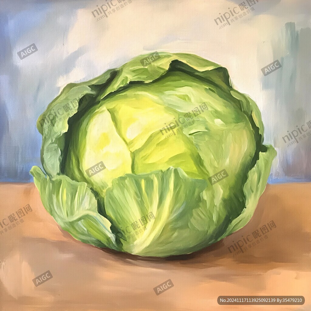 包菜绘画