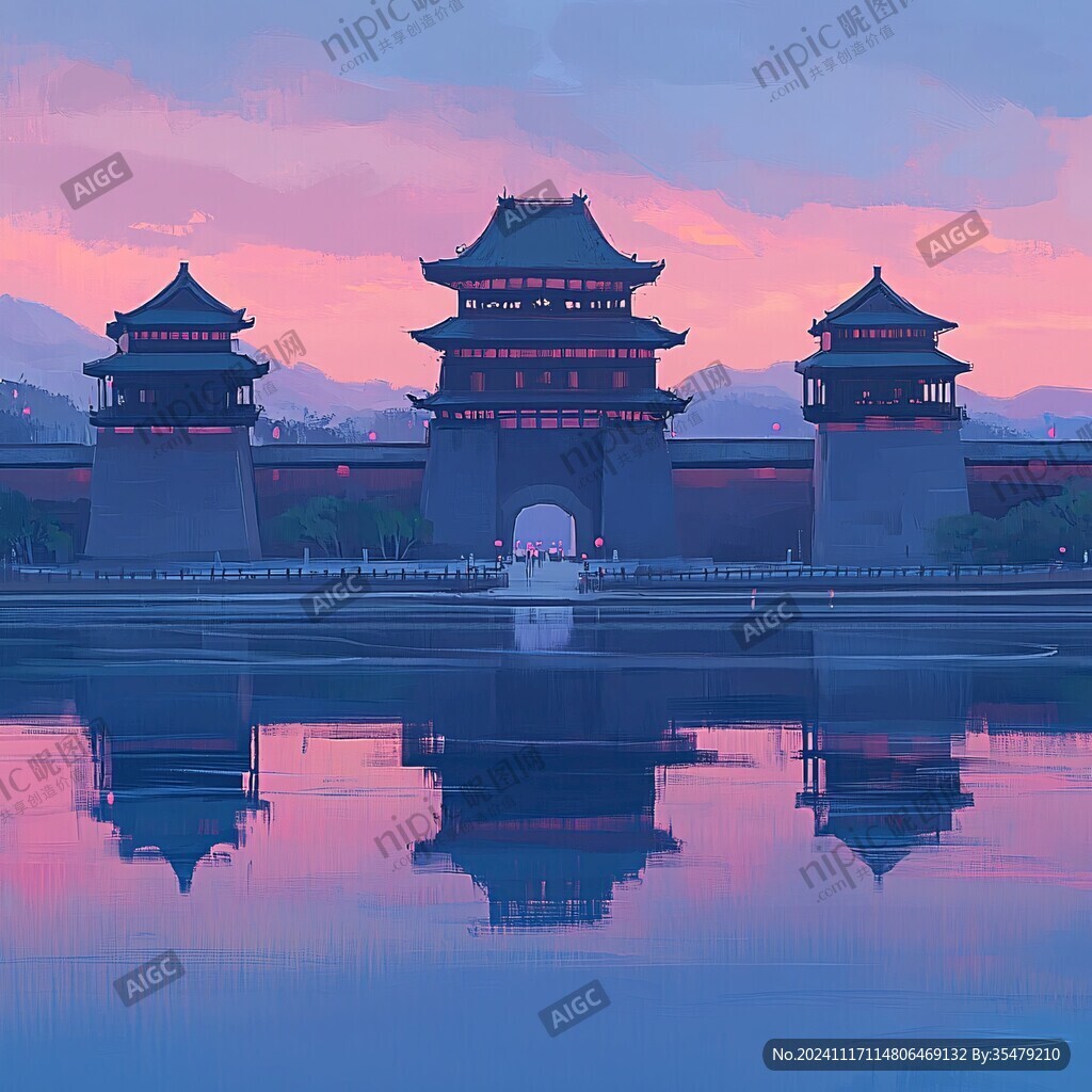 横店插画