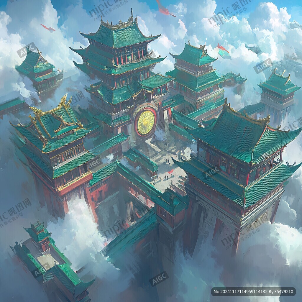 古风仙境天上宫阙