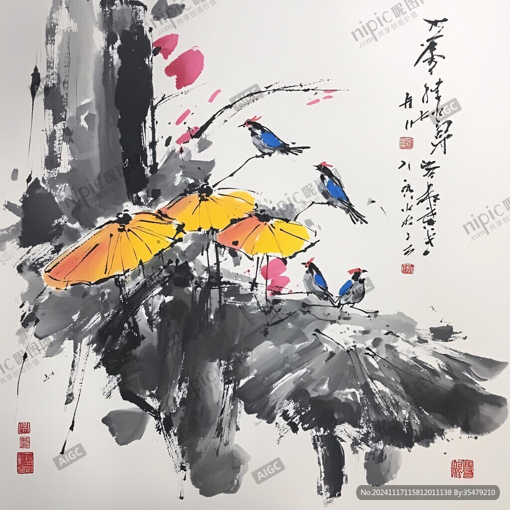 花鸟画小品