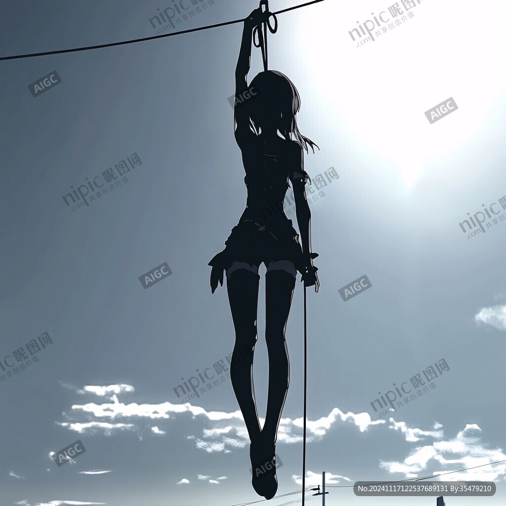走钢丝人物