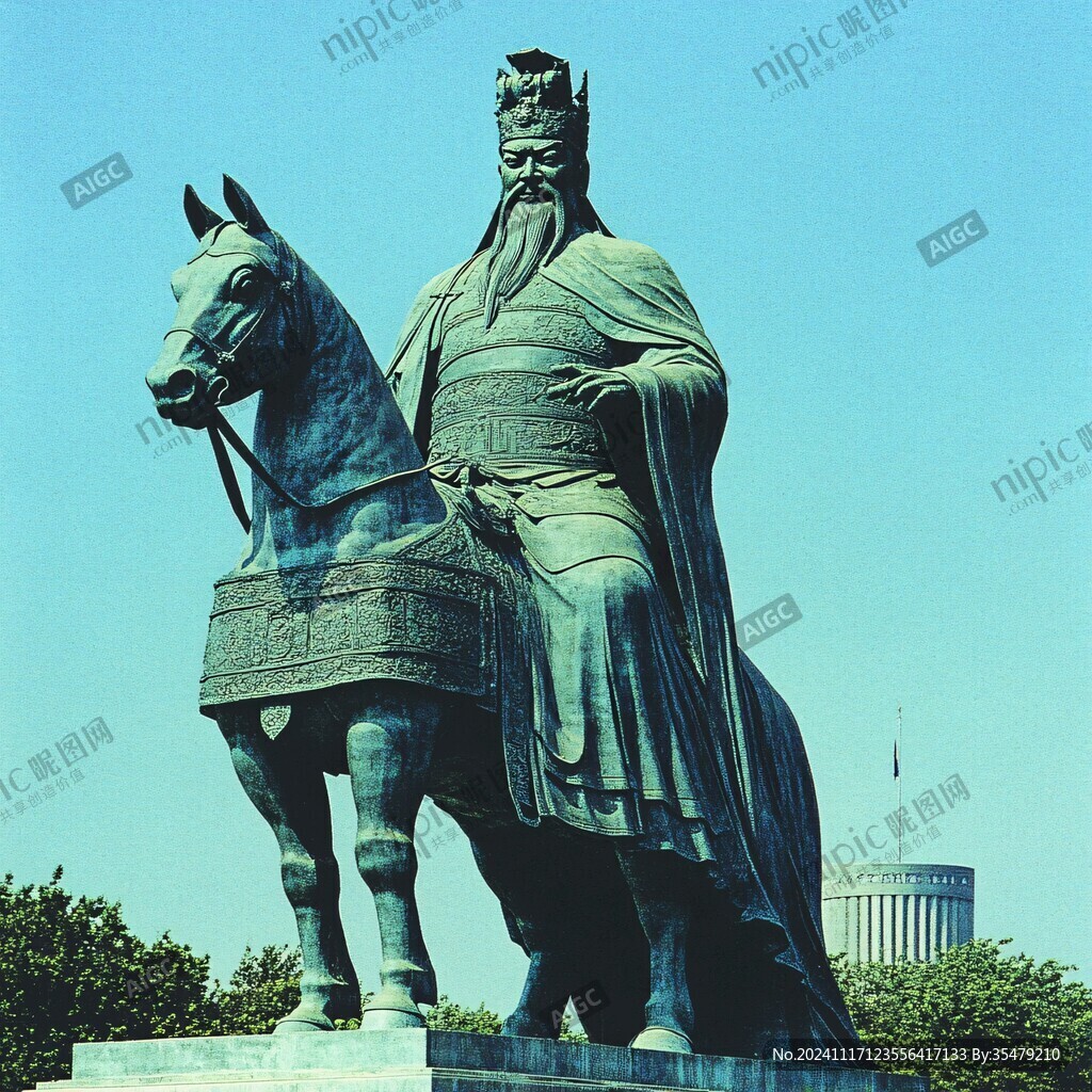 马上雕塑