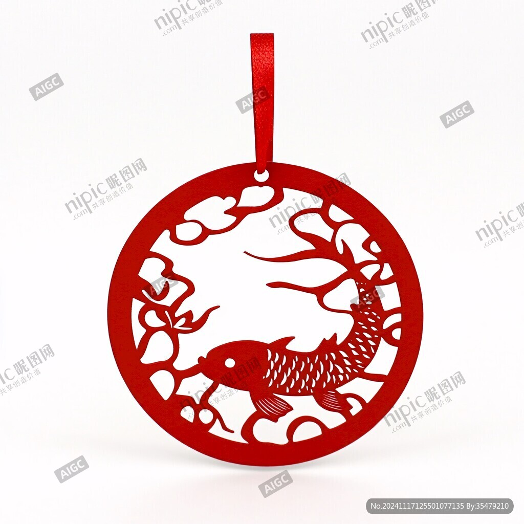 挂件剪纸