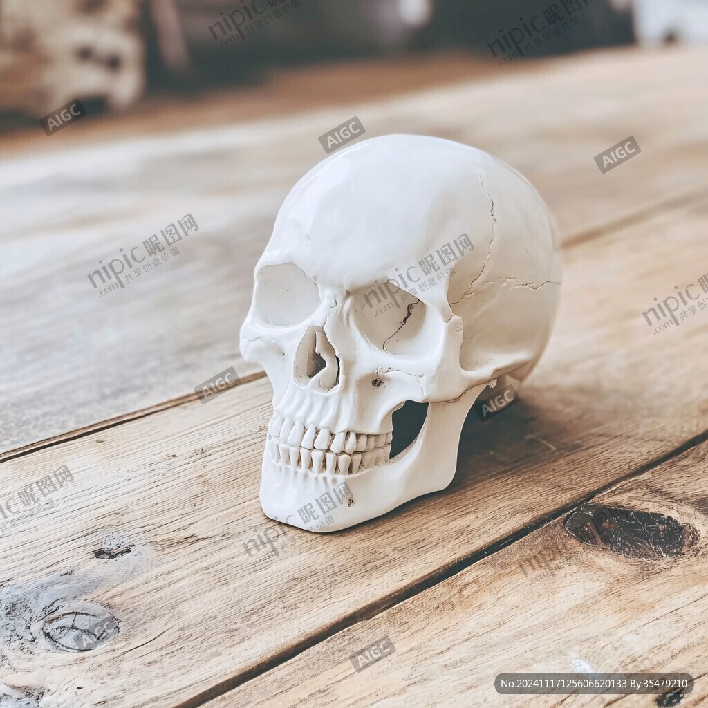 人头骨模型