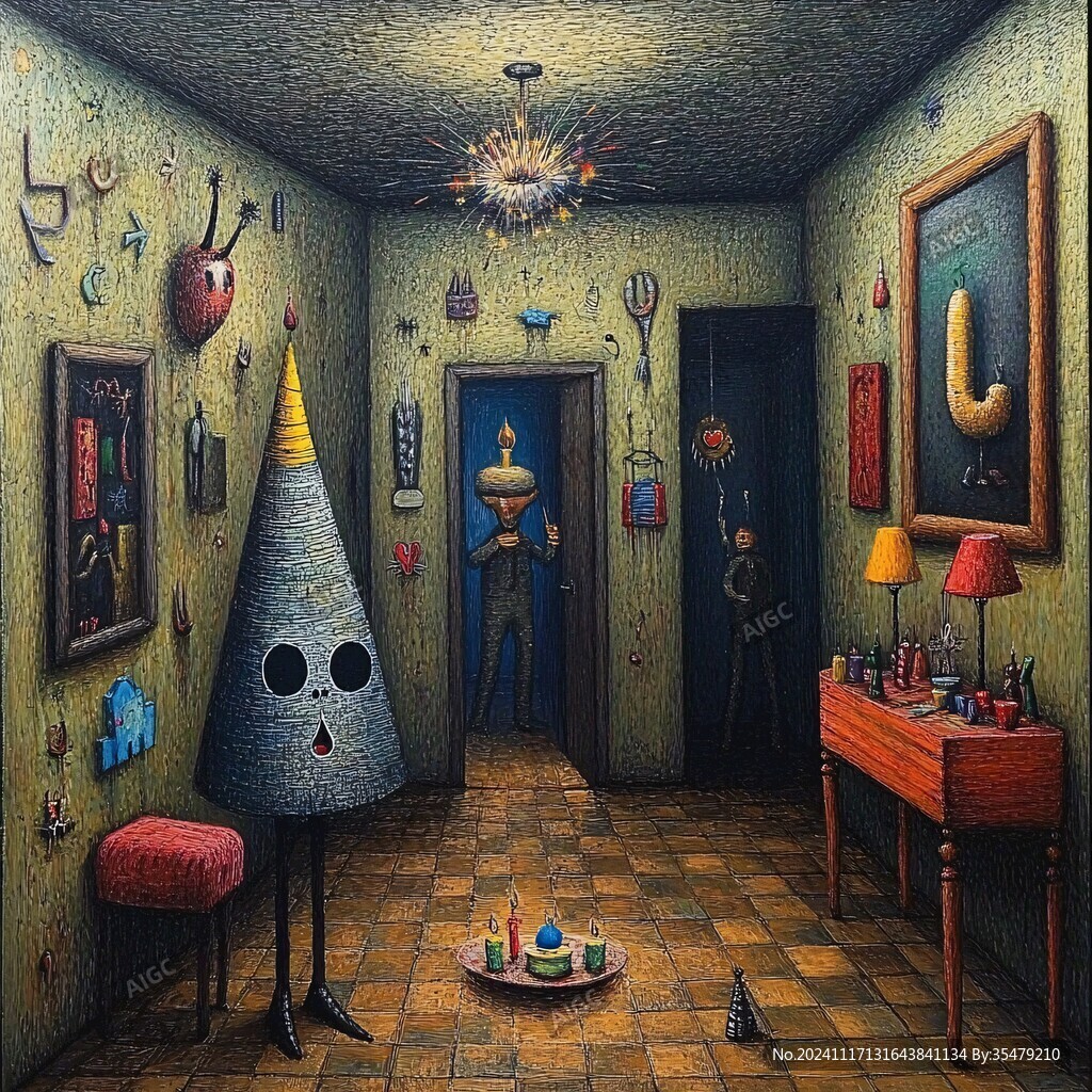 鬼屋装饰画