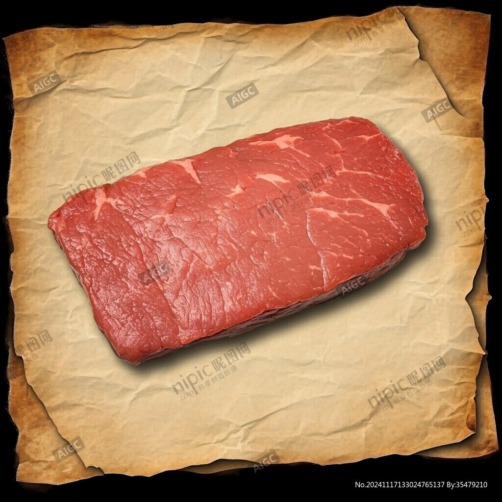 设计抠图牛肉