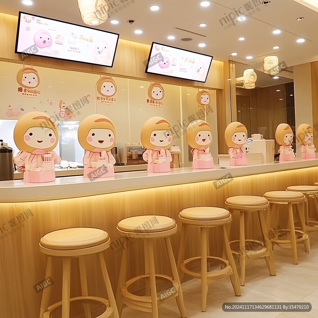北欧日式饮品店