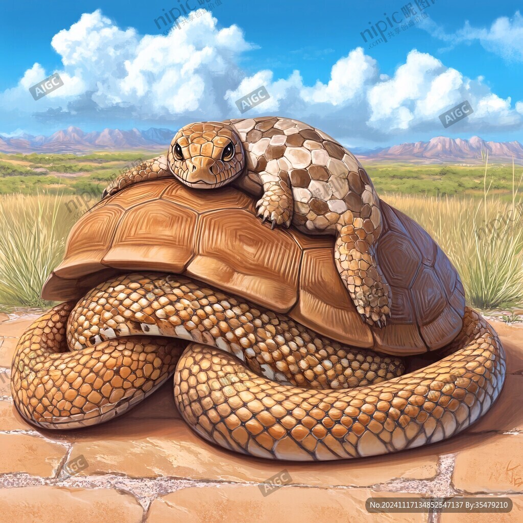 动物插画写实