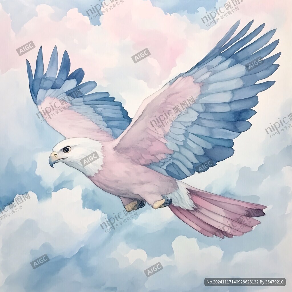 雄鹰插画
