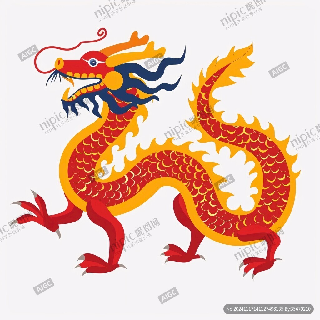 生肖龙素材