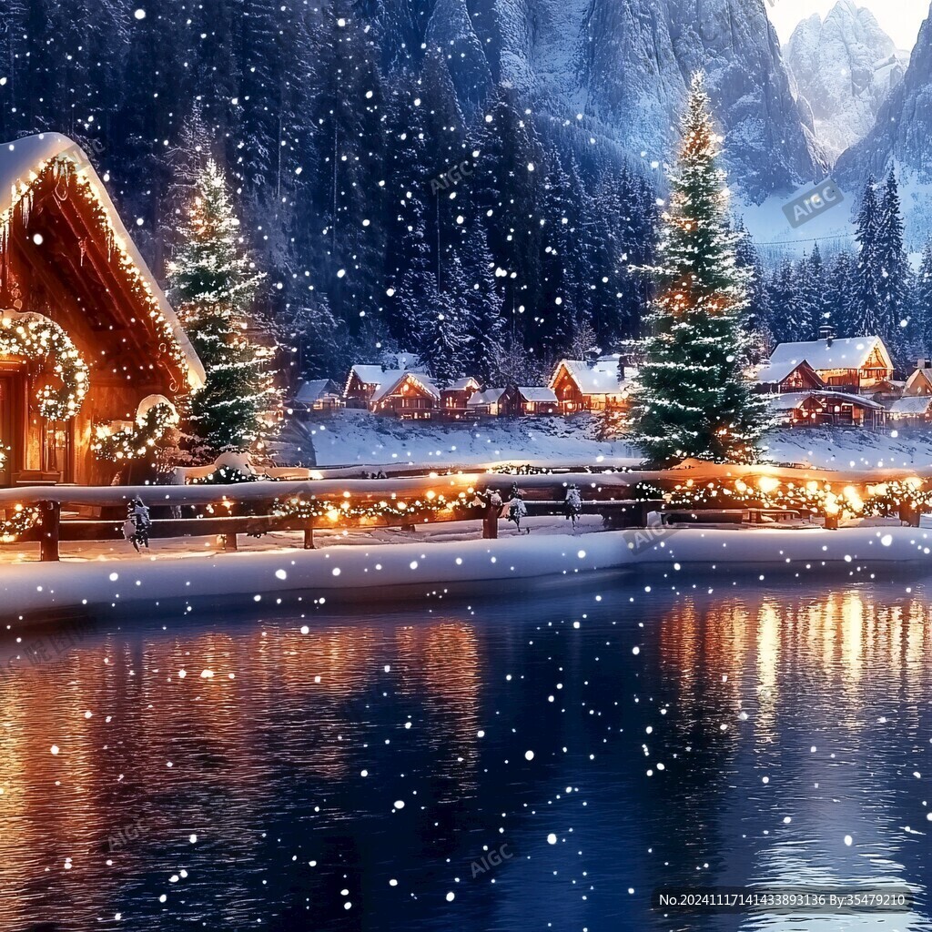 唯美浪漫雪景