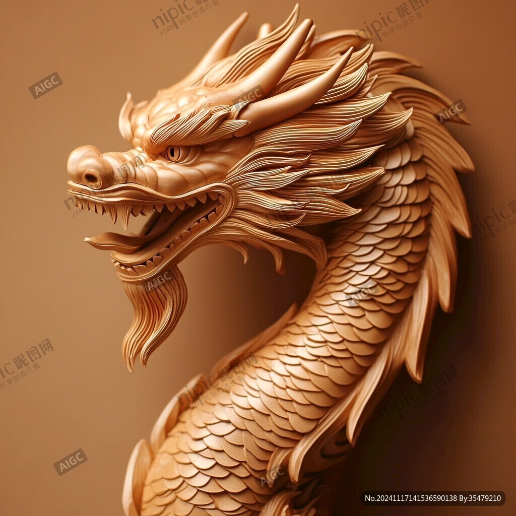 高清浮雕龙
