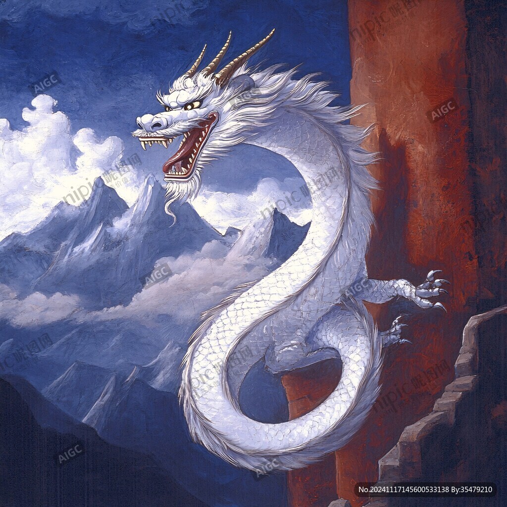 龙年系列插画形象